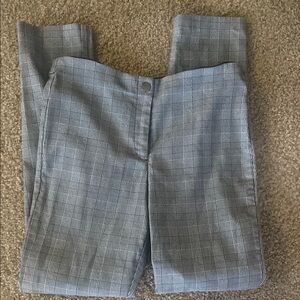 Gray Checkered Pants